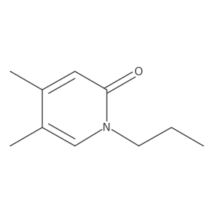 4,5-Dimethyl-1-propyl-2(1H)-pyridinone Structure