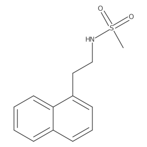 N-[2-(Naphthalen-1-YL)ethyl]methanesulfonamide Structure