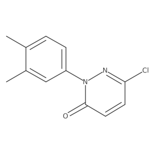 6-Chloro-2-(3,4-dimethylphenyl)pyridazin-3(2H)-one Structure