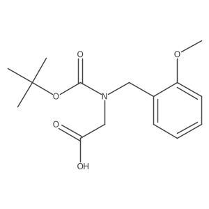 N-Boc-2-methoxybenzyl-glycine Structure