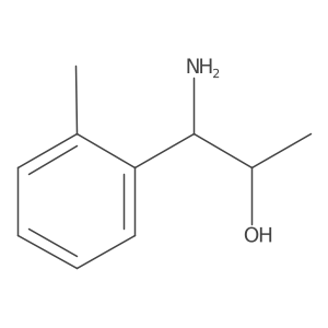 (1R,2R)-1-Amino-1-(2-methylphenyl)propan-2-OL Structure