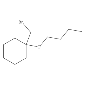 1-(Bromomethyl)-1-butoxycyclohexane Structure