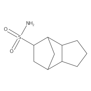 Tricyclo[5.2.1.0,2,6]decane-8-sulfonamide Structure