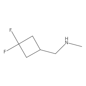 1-(3,3-difluorocyclobutyl)-N-methylmethanamine Structure