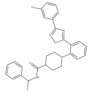 {4-[(6-Ethyl-5-methyl[1,2,4]triazolo[1,5-a]pyrimidin-7-yl)thio]phenyl}dimethylamine结构式