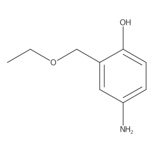 4-Amino-2-(ethoxymethyl)phenol Structure