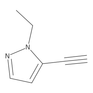 1-ethyl-5-ethynyl-1H-pyrazole Structure