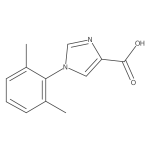 1-(2,6-Dimethylphenyl)-1H-imidazole-4-carboxylic acid Structure