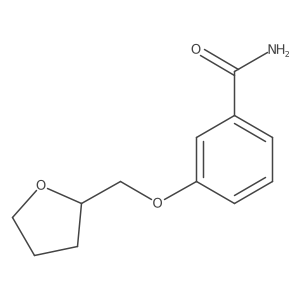 3-(Oxolan-2-ylmethoxy)benzamide结构式