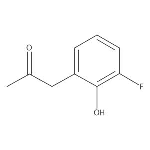 1-(3-Fluoro-2-hydroxyphenyl)propan-2-one结构式
