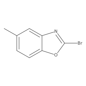 2-Bromo-5-methylbenzo[d]oxazole结构式