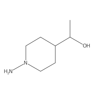 1-(1-Aminopiperidin-4-yl)ethan-1-ol结构式