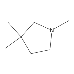 1,3,3-Trimethylpyrrolidine Structure