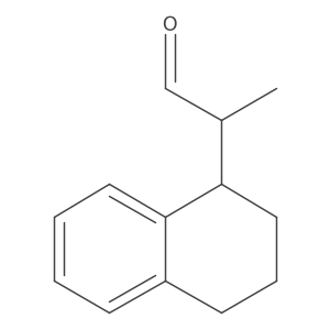 2-(1,2,3,4-Tetrahydronaphthalen-1-yl)propanal结构式