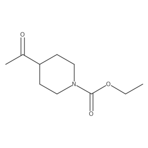 Ethyl 4-acetylpiperidine-1-carboxylate Structure