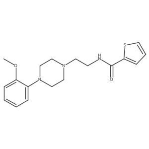 N-[2-[4-(2-methoxyphenyl)piperazin-1-yl]ethyl]thiophene-2-carboxamide Structure
