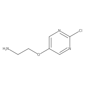 2-[(2-Chloropyrimidin-5-yl)oxy]ethan-1-amine结构式