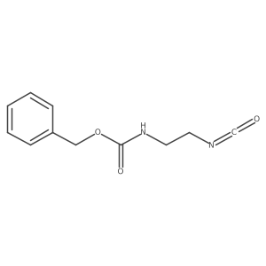 Benzyl 2-isocyanatoethylcarbamate Structure