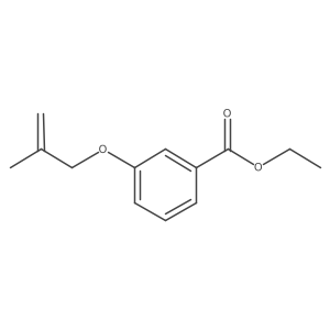 Ethyl 3-(2-methylprop-2-enoxy)benzoate Structure