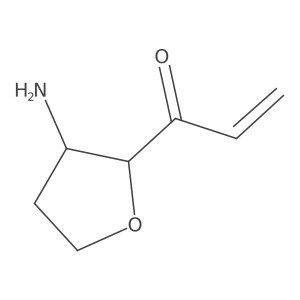 1-(3-Aminooxolan-2-yl)prop-2-en-1-one Structure
