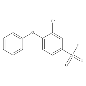 3-Bromo-4-phenoxybenzene-1-sulfonyl fluoride Structure