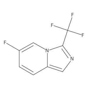 6-Fluoro-3-(trifluoromethyl)imidazo[1,5-A]pyridine Structure