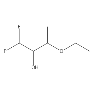 3-Ethoxy-1,1-difluorobutan-2-ol Structure
