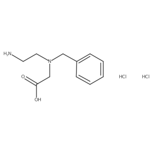 N-(2-Aminoethyl)-N-benzylglycine dihydrochloride Structure