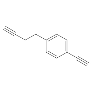 1-(But-3-yn-1-yl)-4-ethynylbenzene结构式