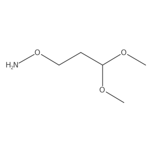 O-(3,3-dimethoxypropyl)hydroxylamine结构式