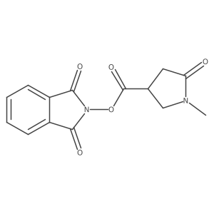 1,3-dioxo-2,3-dihydro-1H-isoindol-2-yl 1-methyl-5-oxopyrrolidine-3-carboxylate Structure