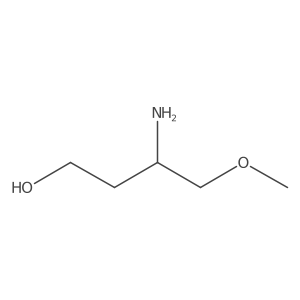 (R)-3-Amino-4-methoxybutan-1-ol Structure
