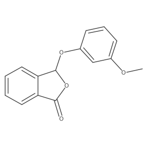 3-(3-methoxyphenoxy)-1(3H)-Isobenzofuranone Structure