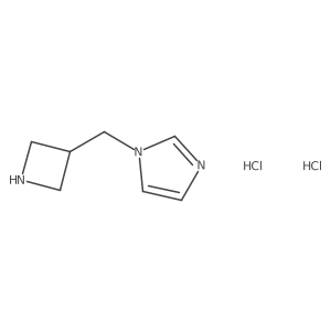 1-[(azetidin-3-yl)methyl]-1H-imidazole dihydrochloride Structure