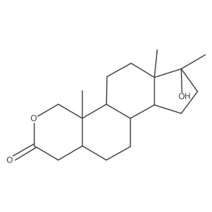 (1S,2S,7S,11S,14S,15S)-14-hydroxy-2,14,15-trimethyl-4-oxatetracyclo[8.7.0.0^{2,7}.0^{11,15}]heptadecan-5-one结构式