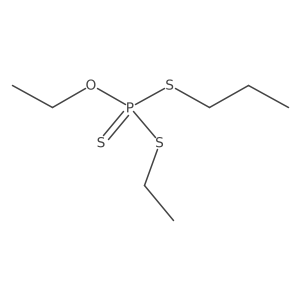 O,S-Diethyl S-propyl phosphorotrithioate Structure