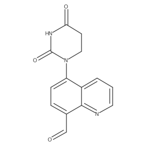 5-(2,4-Dioxo-1,3-diazinan-1-yl)quinoline-8-carbaldehyde Structure