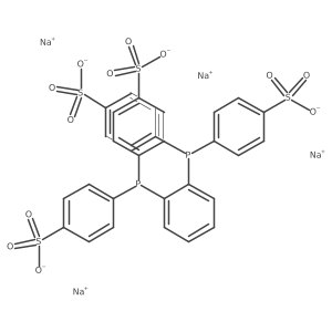 Sodium 4,4',4'',4'''-(1,2-phenylenebis(phosphanetriyl))tetrabenzenesulfonate Structure