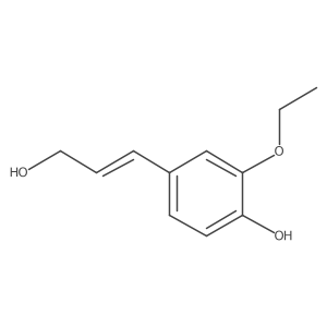 3-Ethoxy-p-Coumaryl alcohol结构式