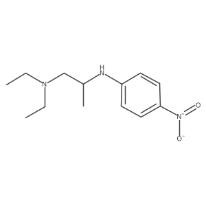 N1,N1-Diethyl-N2-(4-nitrophenyl)-1,2-propanediamine结构式