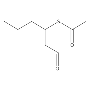 3-(Acetylthio)hexanal, (3S)- Structure