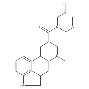 Diallyllysergamide结构式