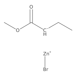 Zinc, bromo[1-(methoxycarbonyl)propyl]-结构式