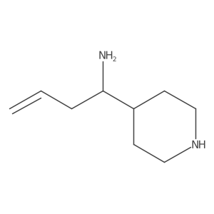1-Piperidin-4-YL-but-3-enylamine Structure