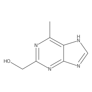 (6-Methyl-1H-purin-2-yl)methanol Structure