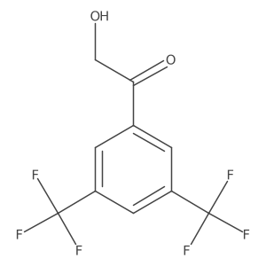 3',5'-Bis(trifluoromethyl)-2-hydroxyacetophenone结构式