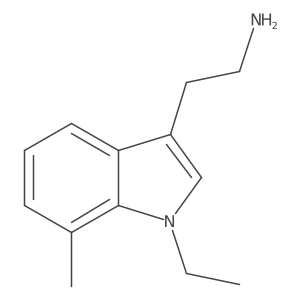 2-(1-ethyl-7-methyl-1H-indol-3-yl)ethanamine Structure