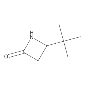 4-Tert-butylazetidin-2-one结构式
