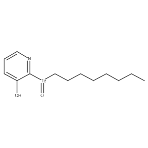 2-(Octyltellurinyl)-3-pyridinol结构式