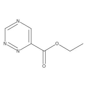 Ethyl 1,2,4-triazine-6-carboxylate结构式